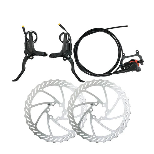 Eunorau 2 Piston Hydraulic Disk Brake Sets with 180MM Disc Rotor